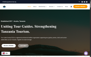 Tour Guide Society Launches New Website: A Digital Home for Tanzania’s Tourism Professionals